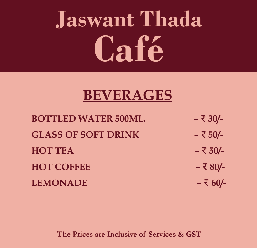 Jaswant thada cafe